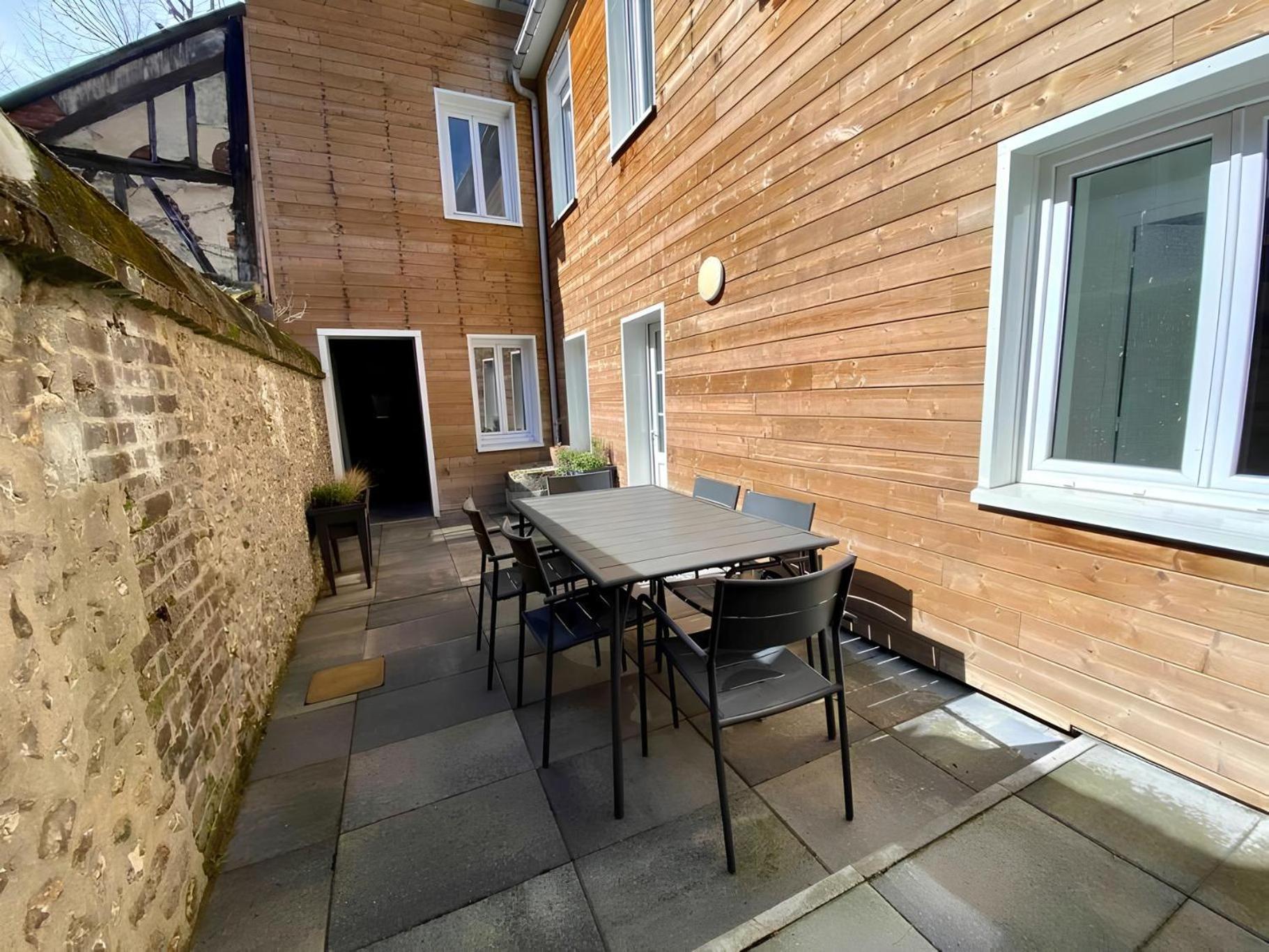Maison Familiale Avec Exterieur Menage Et Linges Inclus 鲁昂 外观 照片