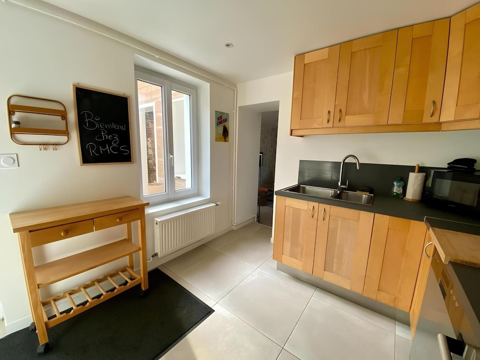 Maison Familiale Avec Exterieur Menage Et Linges Inclus 鲁昂 外观 照片